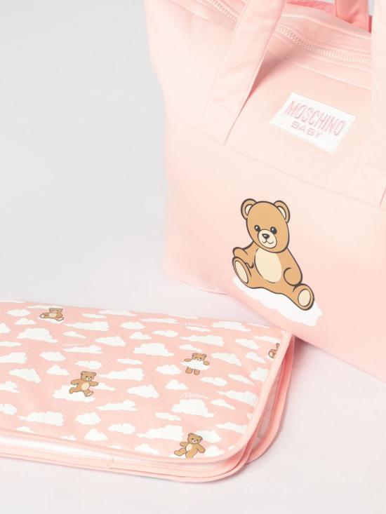 26SS [키즈] 모스키노 가방 MUX05TLCA19 50209 Pink - MOSCHINO