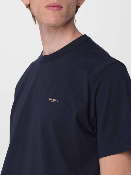 26SS 울리치 반팔 티셔츠 CFWOTE2012MRUT5334 3989 Blue - WOOLRICH