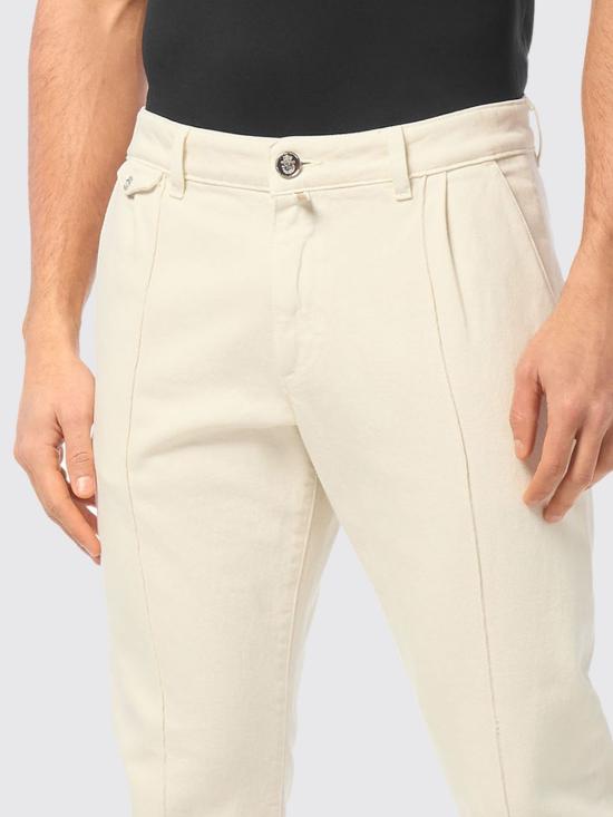 26SS 빌리어네어 스트레이트 팬츠 IAECMDT4048BTE001N 75NG Yellow Cream - BILLIONAIRE