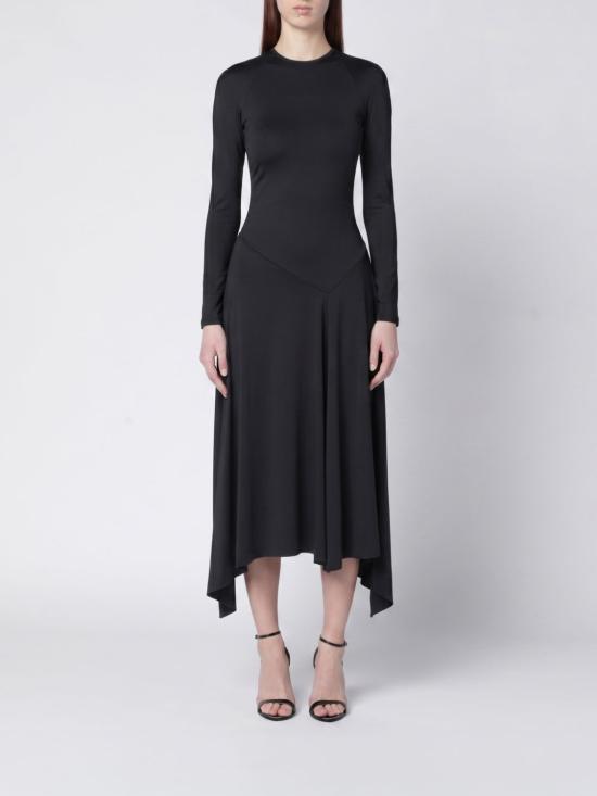 26SS 빅토리아 베컴 롱 원피스 1126JDR006984A BLK Black