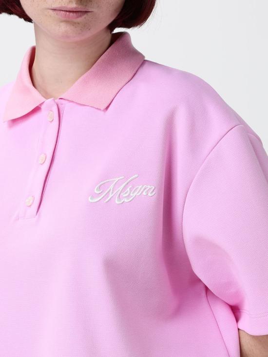 26SS 엠에스지엠 반팔 티셔츠 4041MDM114267126 12 Pink - MSGM