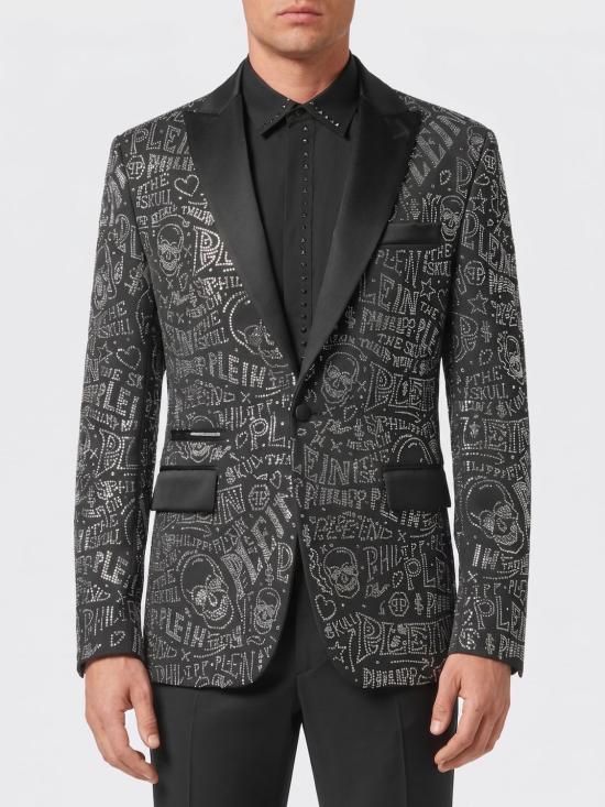 26SS 필립 플레인 수트 자켓 AABCMRF1603PTE086N 02 Black