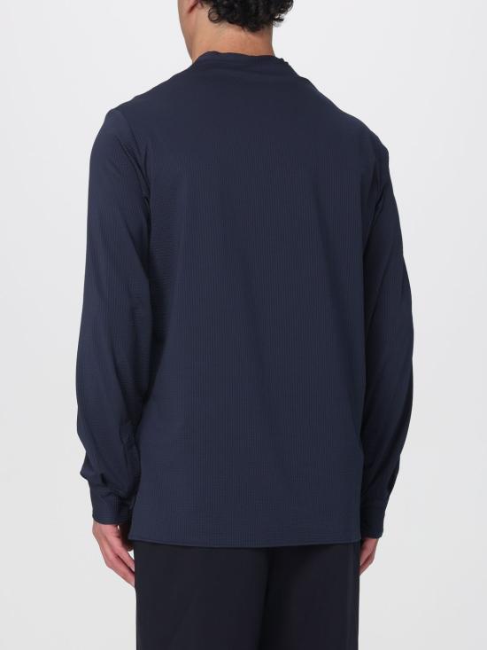 26SS 엠포리오 아르마니 긴팔 셔츠 EM005464AF22051 UB137 Blue - EMPORIO ARMANI