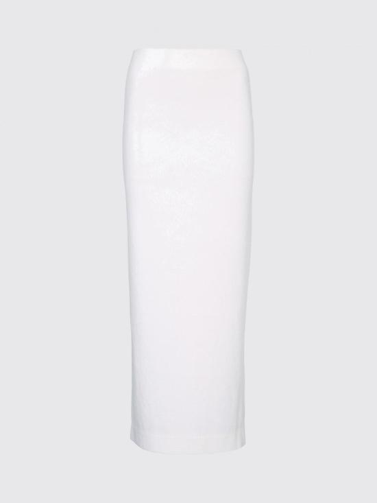26SS 토템 스커트 261WRB0349FB0593 047 White - TOTEME