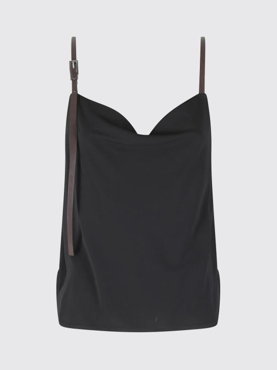 26SS 세미쿠튀르 탑 S6SQ03 Y69 Black - SEMI-COUTURE