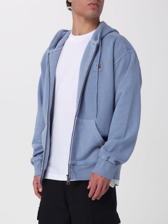 26SS 칼하트 WIP 후드 넬슨 자켓 I033064 3HXGD Blue - CARHARTT WIP