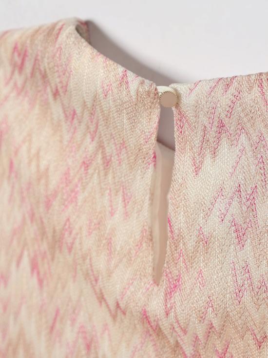 26SS [키즈] 미소니 풀오버 MY5A11Q0113 504FU Fuchsia - MISSONI