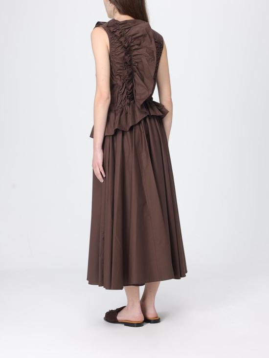 26SS 메이메이즈 롱 원피스 M6EA50 883 Brown - MEIMEIJ