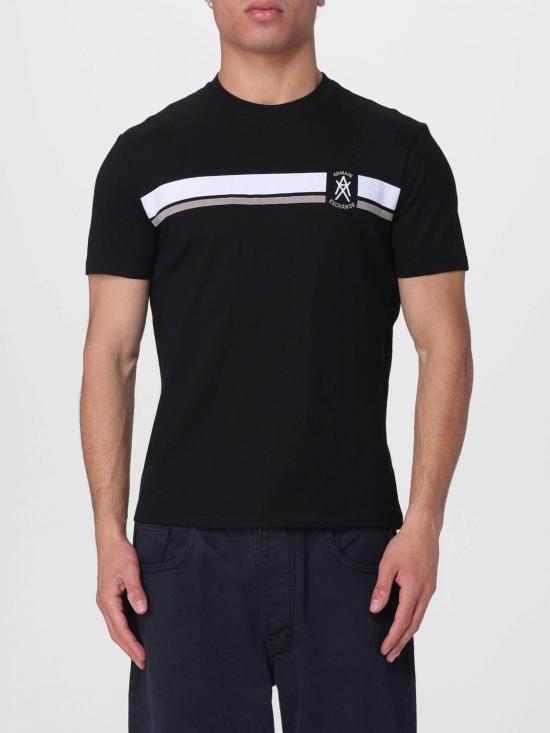 26SS 알마니 반팔 티셔츠 XM001792AF12308 UC001 Black