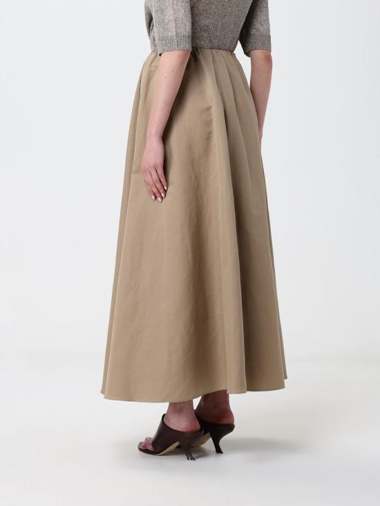 26SS 브루넬로 쿠치넬리 스커트 ML598G4006 C3045 Brown - BRUNELLO CUCINELLI