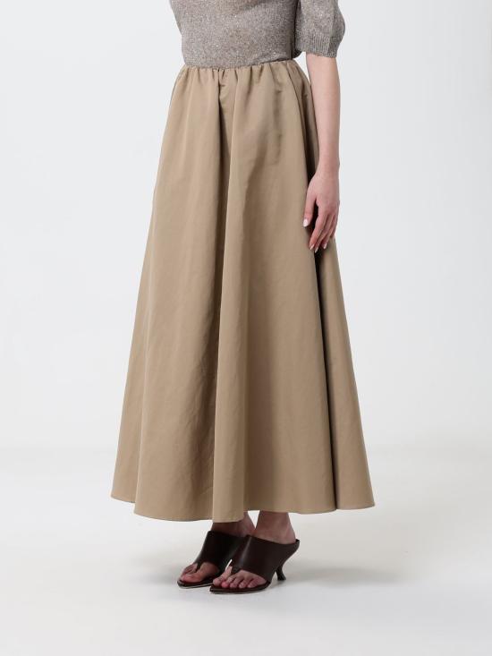 26SS 브루넬로 쿠치넬리 스커트 ML598G4006 C3045 Brown - BRUNELLO CUCINELLI