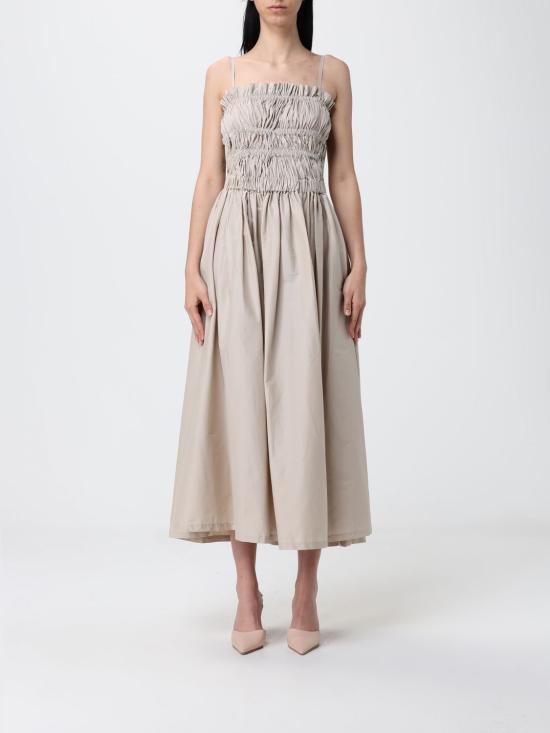 26SS 리비아나 콘티 롱 원피스 L6SK40 W81 1 Beige