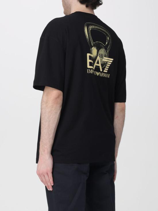 26SS 엠포리오 아르마니 반팔 티셔츠 7M001402AF22264 UC001 Black - EMPORIO ARMANI