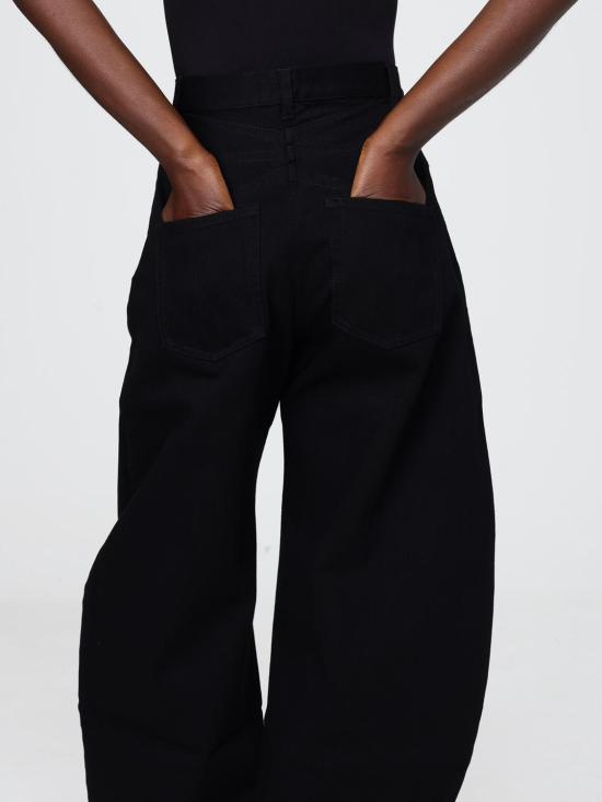 26SS 알라이아 데님 팬츠 AA9P0176D003A 995 Black - ALAIA
