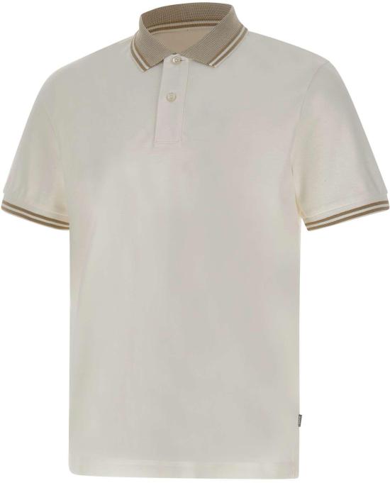 26SS 보스 폴로 티셔츠 50559654100 WHITE