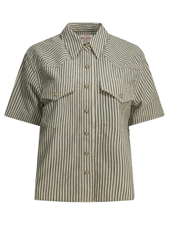 26SS 필슨 블라우스/셔츠 FWCAM0017W0131464 Blue