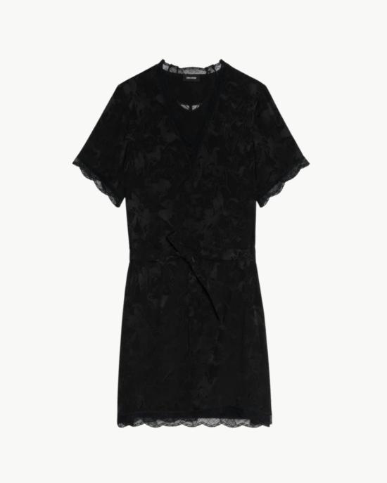  자딕앤볼테르 숏 원피스 Zadig & Voltaire Rerzo Jac 말 드레스 블랙