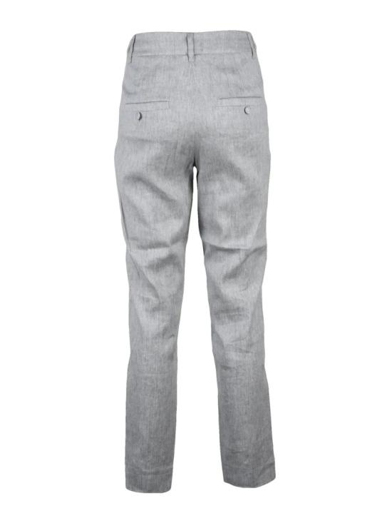 25SS 마렐라 스포츠 스트레이트 팬츠 린넨 코튼 스트레치  - 그레이 - MARELLA SPORT