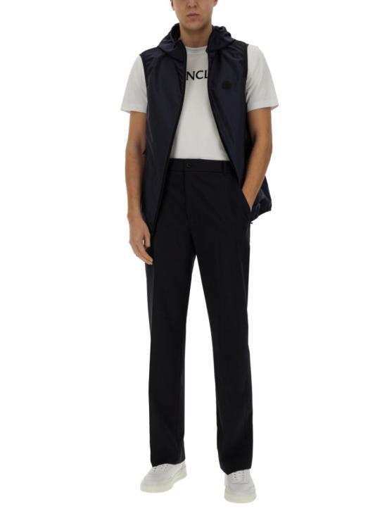 25SS 몽클레어 스트레이트 팬츠 2A00016 597FV77D Black - MONCLER