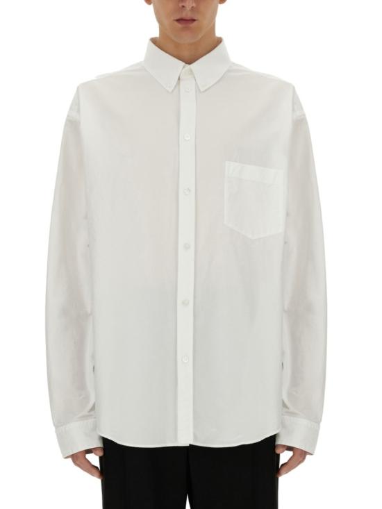  발렌시아가 긴팔 셔츠 790731 TNM609000 White