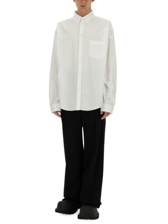  발렌시아가 긴팔 셔츠 790731 TNM609000 White - BALENCIAGA
