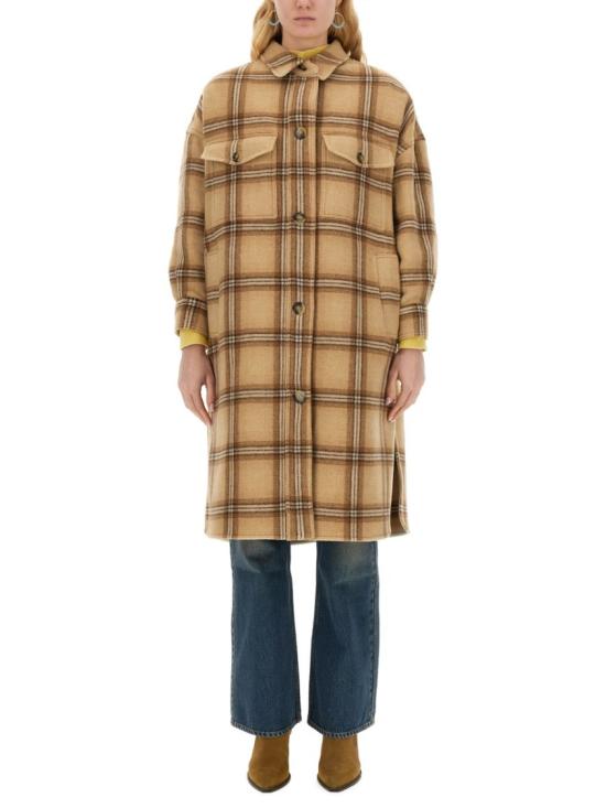  이자벨마랑 코트 MA0248FA B1D06I50CM Brown