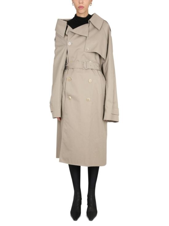  발렌시아가 트렌치 코트 663007 TKP069501 Neutrals