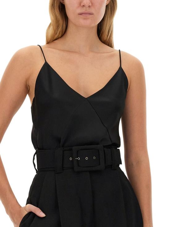  막스마라 메텔로 실크 캐미솔 2421166014600 214002 Black - MAX MARA