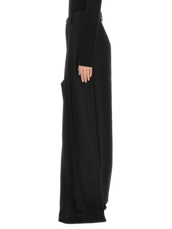 발렌시아가 스트레이트 팬츠 768814 TPT151000 Black - BALENCIAGA