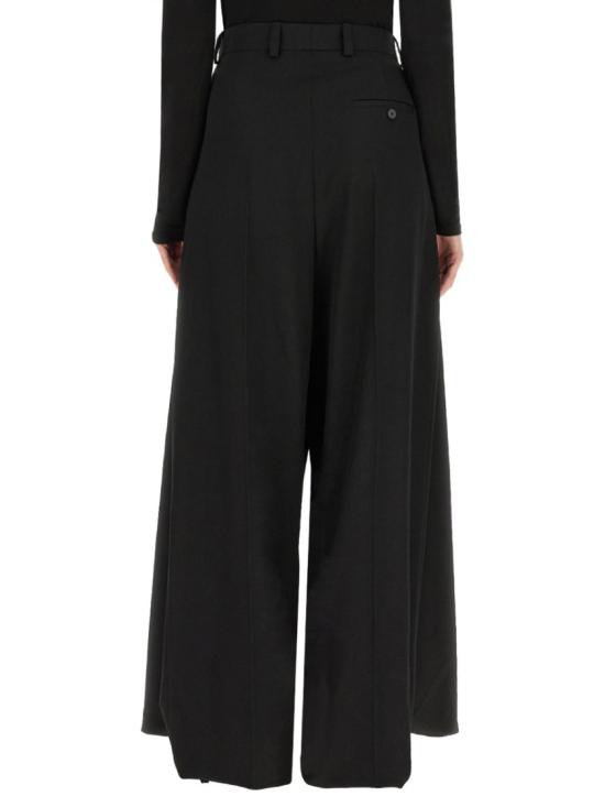  발렌시아가 스트레이트 팬츠 768814 TPT151000 Black - BALENCIAGA