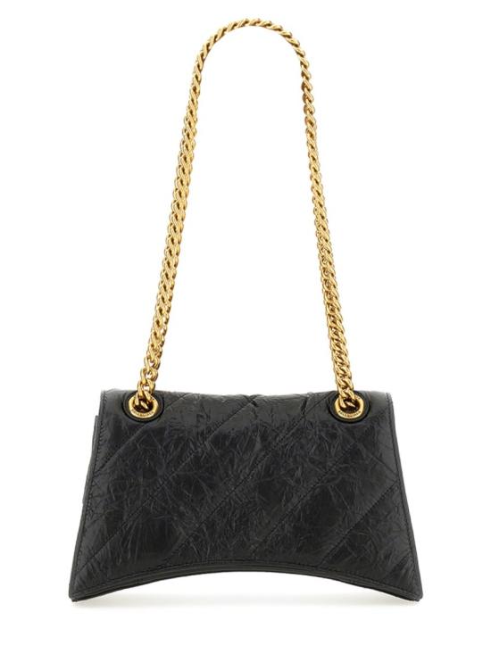  발렌시아가 크러쉬 스몰 체인 백 716351 210J11000 Black - BALENCIAGA