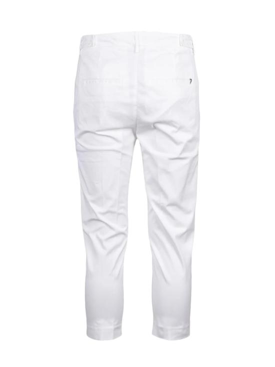 25SS 돈답 스트레이트 팬츠 아리엘 바지 - 흰색 - DONDUP