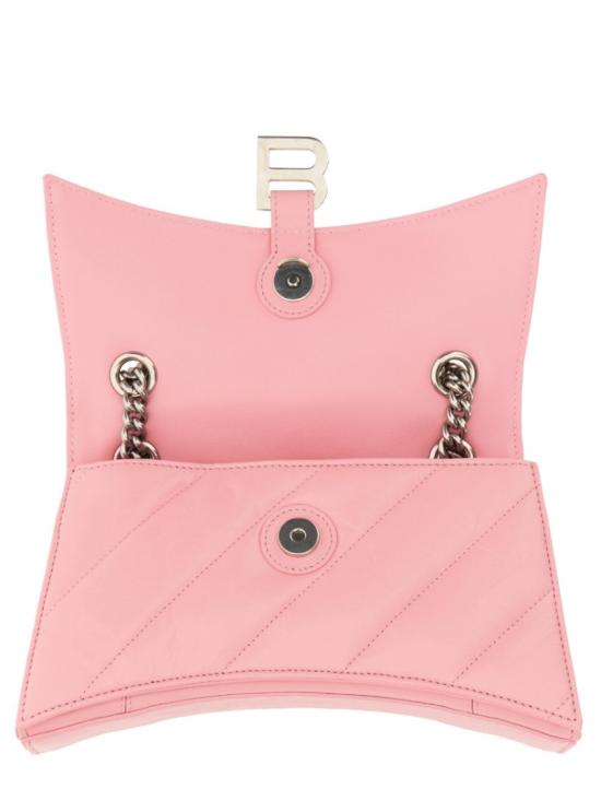  발렌시아가 크러쉬 스몰 퀼티드 체인백 716351 210J05812 Pink - BALENCIAGA