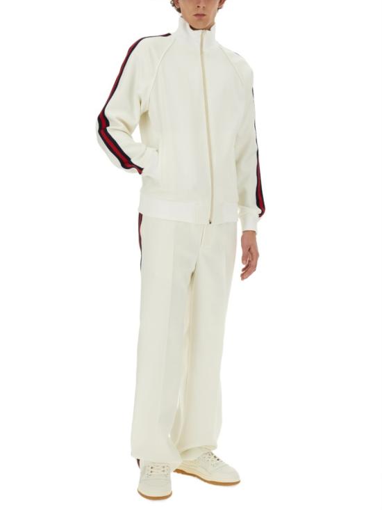  구찌 플루이드 드릴 집 자켓 762790 ZAPQR9799 White - GUCCI