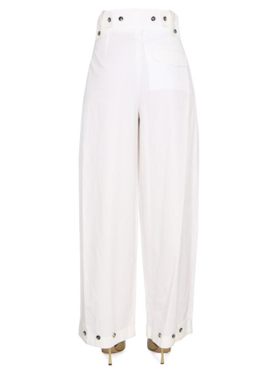  보테가베네타 스트레이트 팬츠 729372 VA5Y09068 White - BOTTEGA VENETA