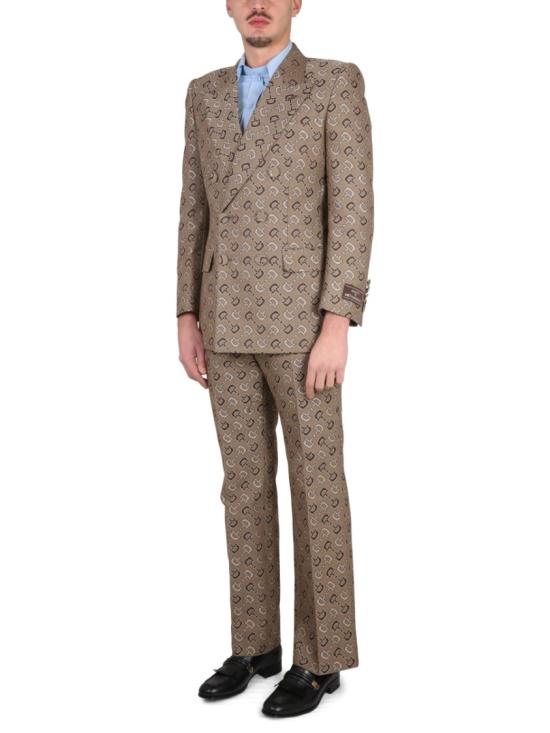  구찌 맥시 홀스빗 코튼 자켓 705284 ZAKIV9549 Brown - GUCCI