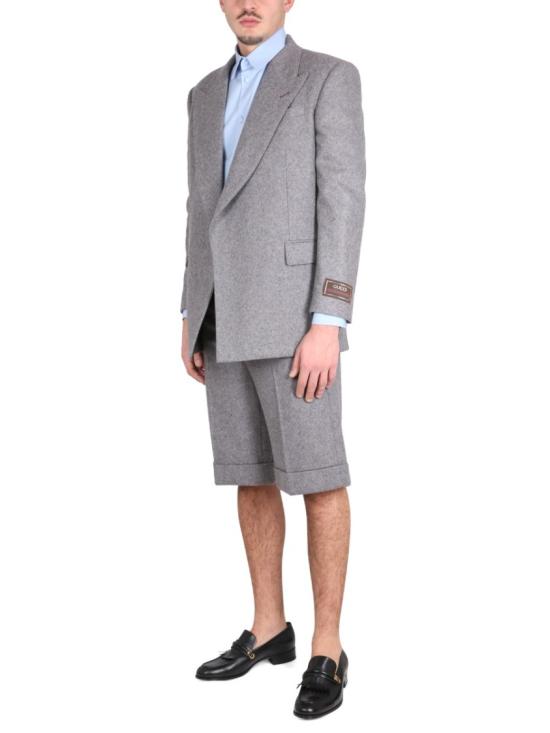  구찌 클로스 쇼츠 729864 ZAK731401 Grey - GUCCI