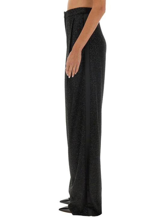  막스마라 피아노포르테 나비글리 시퀸 팬츠 2421136054600 395001 Black - MAX MARA