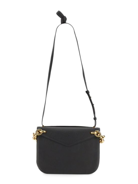  보테가베네타 해머드 레더 크로스바디백 667398 V12M08425 Black - BOTTEGA VENETA