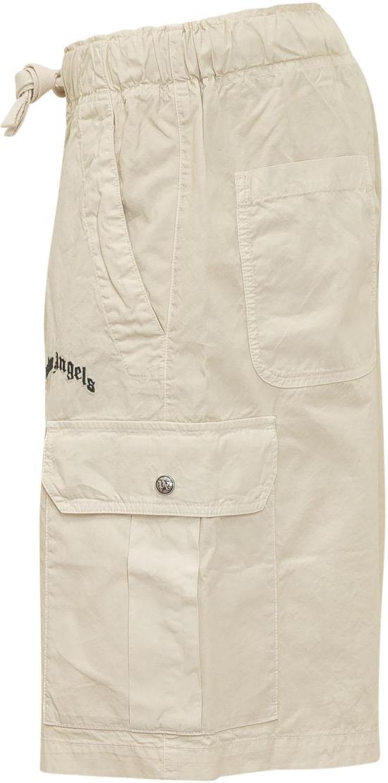 26SS 팜앤젤스 숏팬츠 PMCS012S26FAB0020310 WHITE - PALM ANGELS