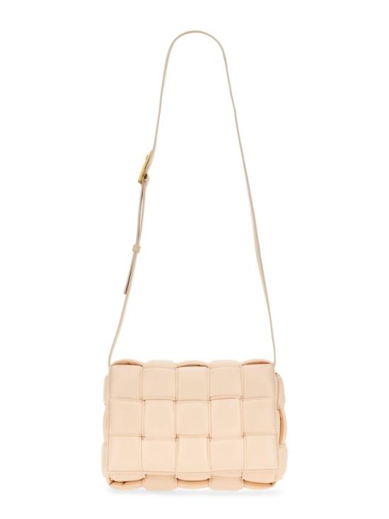  보테가베네타 패딩 레더 카세트백 591970 VCQR16705 Neutrals