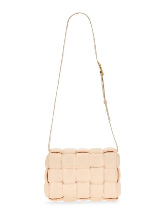  보테가베네타 패딩 레더 카세트백 591970 VCQR16705 Neutrals - BOTTEGA VENETA