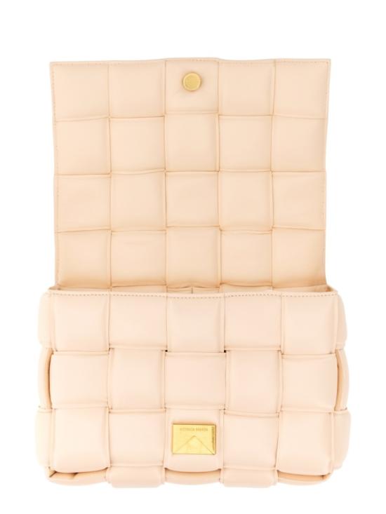  보테가베네타 패딩 레더 카세트백 591970 VCQR16705 Neutrals - BOTTEGA VENETA