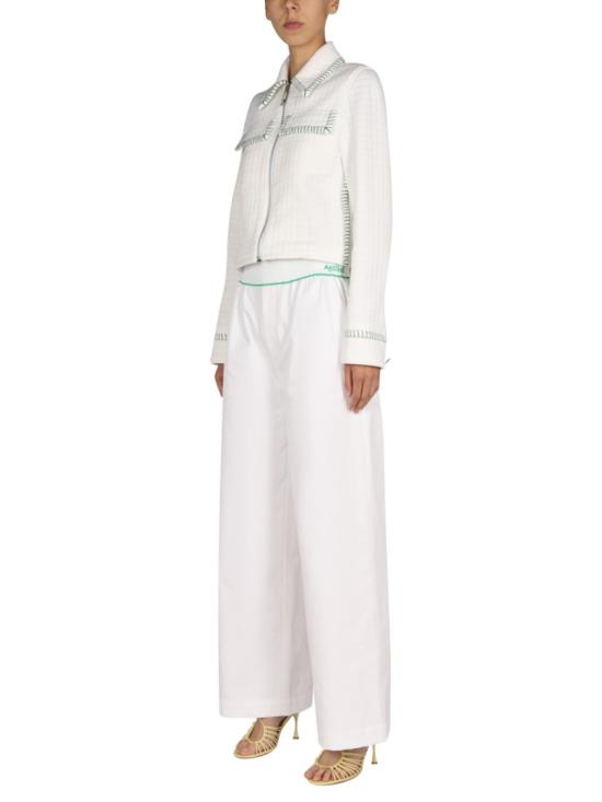  보테가베네타 스트레이트 팬츠 702092 V1J109000 White - BOTTEGA VENETA