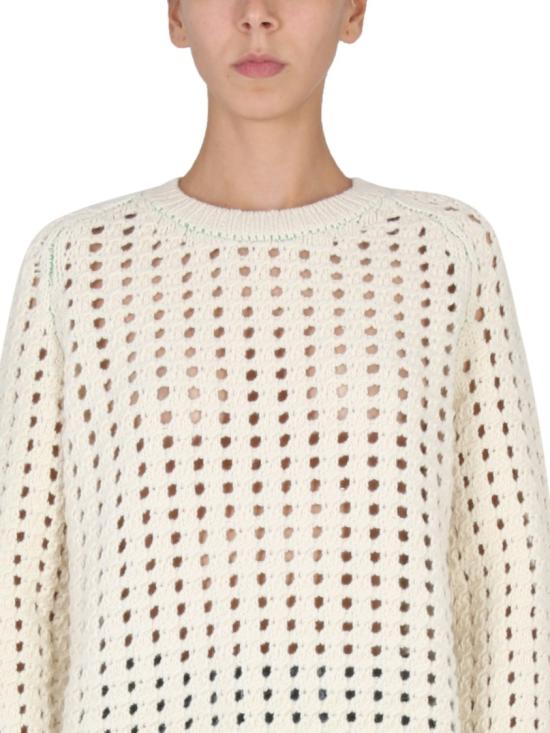  보테가베네타 스웨터 670133 V0ZP09071 White - BOTTEGA VENETA