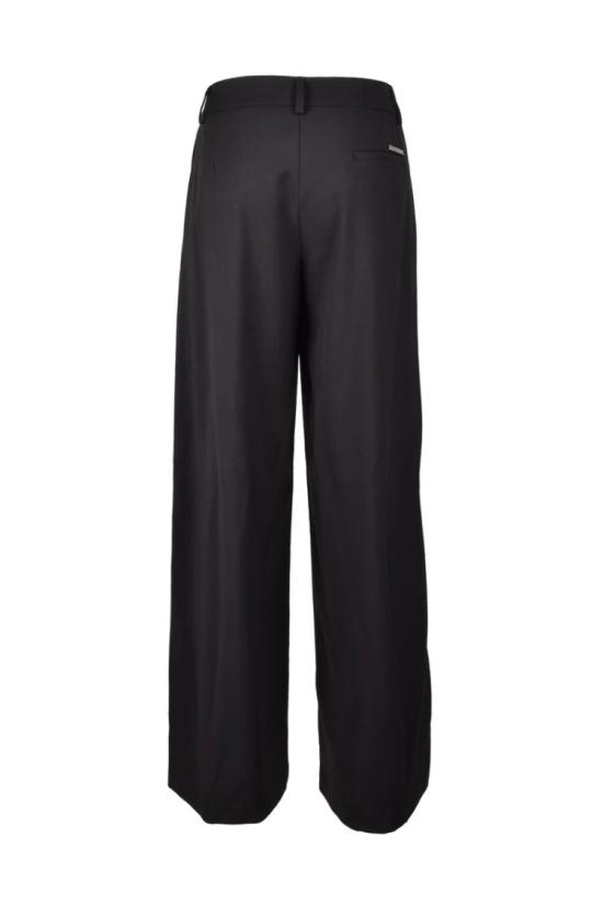  Costume National C. 스트레이트 팬츠 여성용 바지 - 블랙 - COSTUME NATIONAL