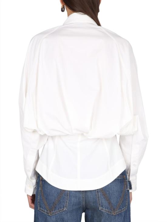  보테가베네타 셔츠 725636 VA5Y09068 White - BOTTEGA VENETA