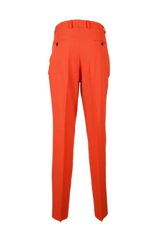  사르토리아 브리찌 스트레이트 팬츠 브리지 폴리에스터 스트레치  - 오렌지 - SARTORIA BRIZZI