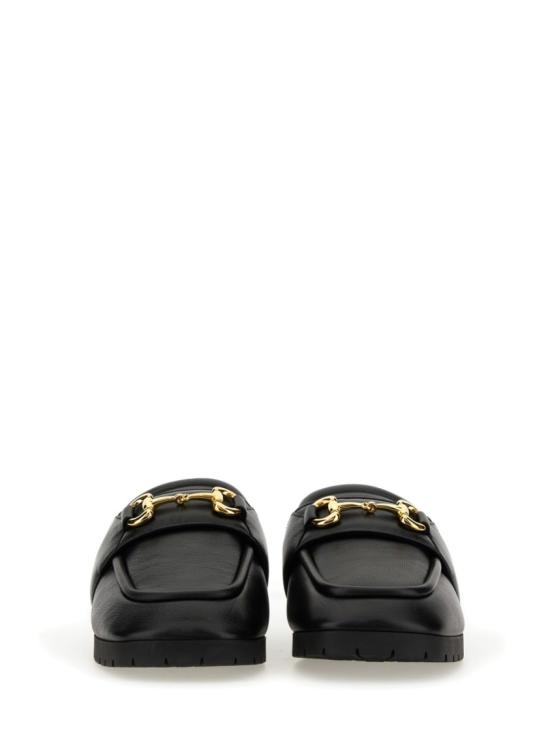  구찌 뮬 홀스빗 771076 AACAI1000 Black - GUCCI