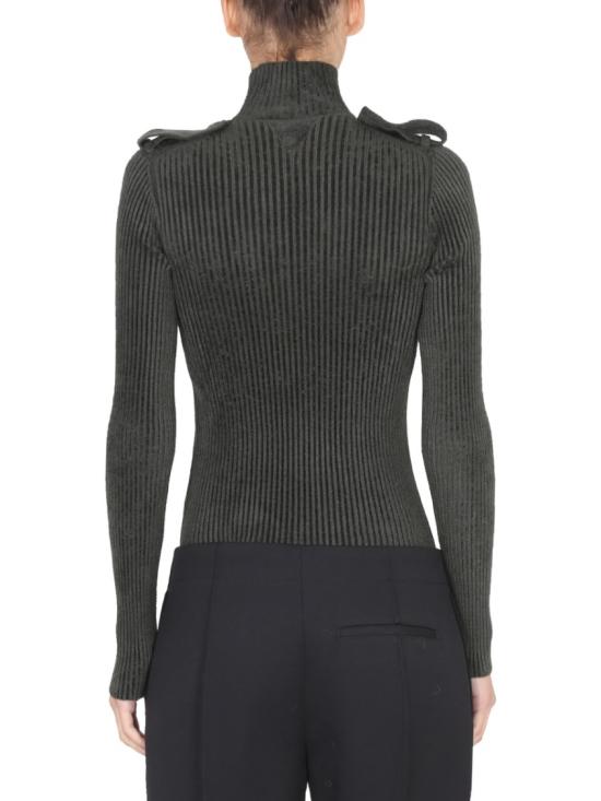  보테가베네타 터틀넥 674811 V1CP03350 Black - BOTTEGA VENETA